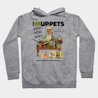 VINTAGE - Swedish Chef Action figure Black Hoodie